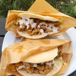 Csirke gyros pitában