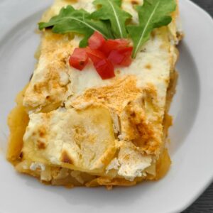 Rakott burgonya kolbásszal