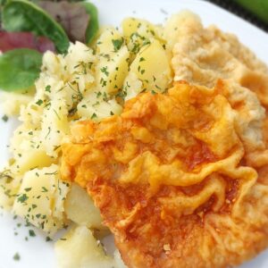 Fordított malacderék petrezselymes burgonyával