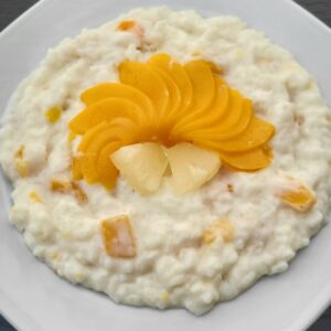 Gyümölcsös tejberizs