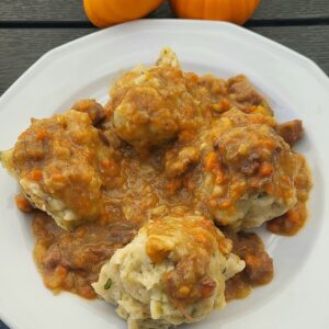 Vadas marharagu zsemlegombóccal