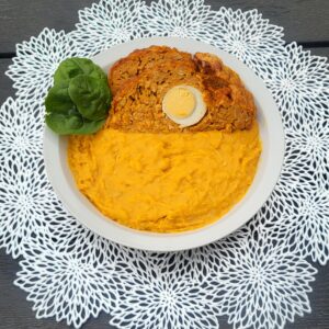 Sárgaborsó főzelék, vagdalt (másolat)