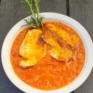 Paradicsomos káposzta grill csirkemellel